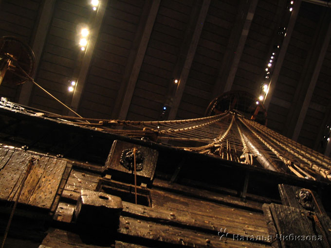 Стокгольм. Средневековый корабль «Васа»