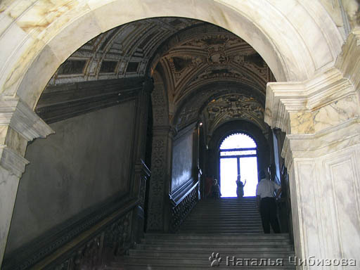 Venezia. Il Palazzo Ducale. La scala d'Oro