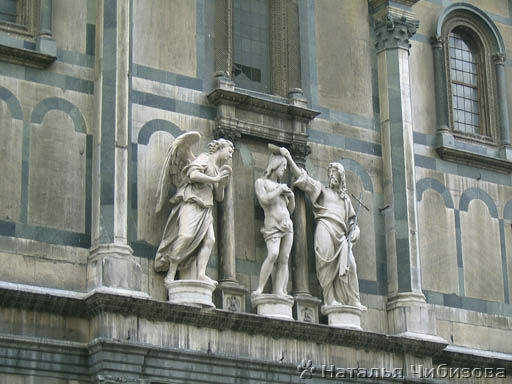 Florence. The main cathedral. The architecture elements