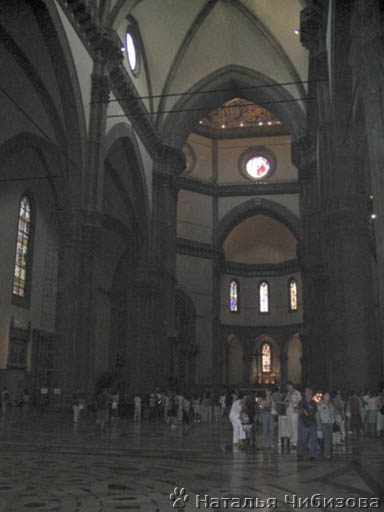 Firenze. L'interno del Duomo