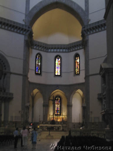 Firenze. L'interno del Duomo