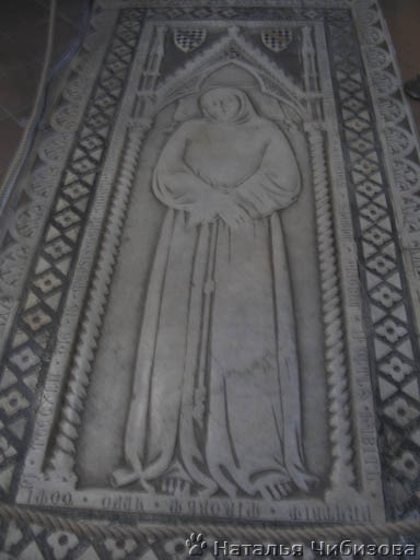 Firenze. La chiesa Santa Croce. L'interno