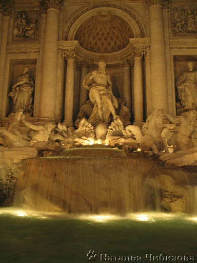 Rome. The fountain of Trevy