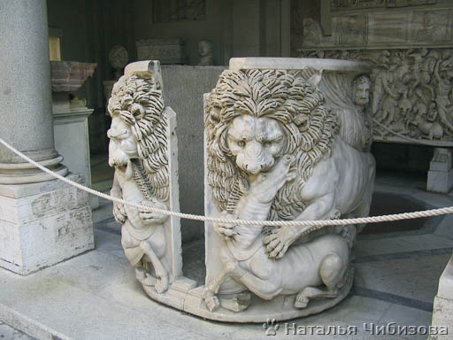 Rome. In the Vatican museums