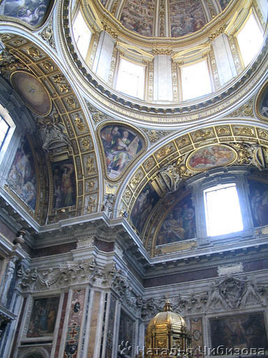 Rome. The church Santa Maria Maggiore. The interior