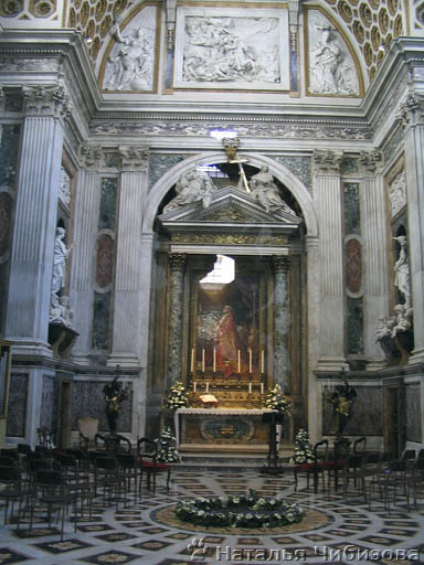 Rome. The Сathedral of San Giovanny in Laterano. The interior