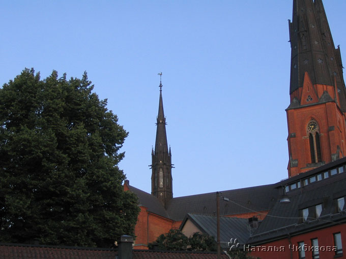 Uppsala. The cathedral