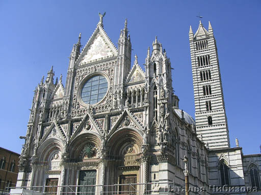 Sienna. The main cathedral