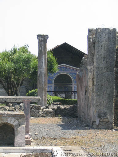 Pompeii. Una fontana