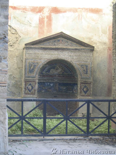 Pompeii. Una fontana