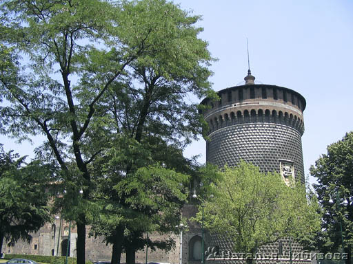 Milano. Il Castello Sforzesco