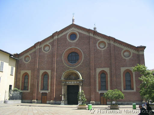 Milano. La chiesa Santa Maria delle Grazie