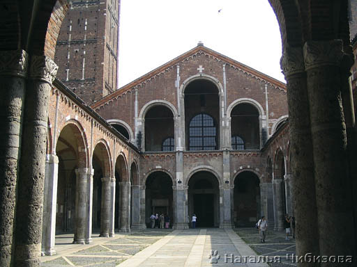 Milano. La chiesa Sant'Ambrogio