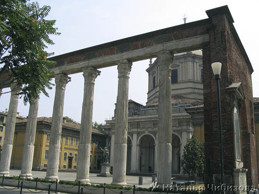Milano. La chiesa San Lorenzo