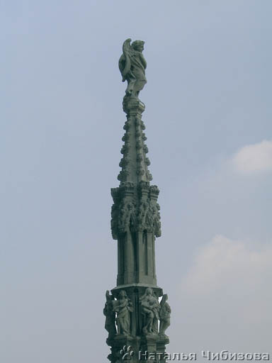 Milano. Sul tetto del Duomo