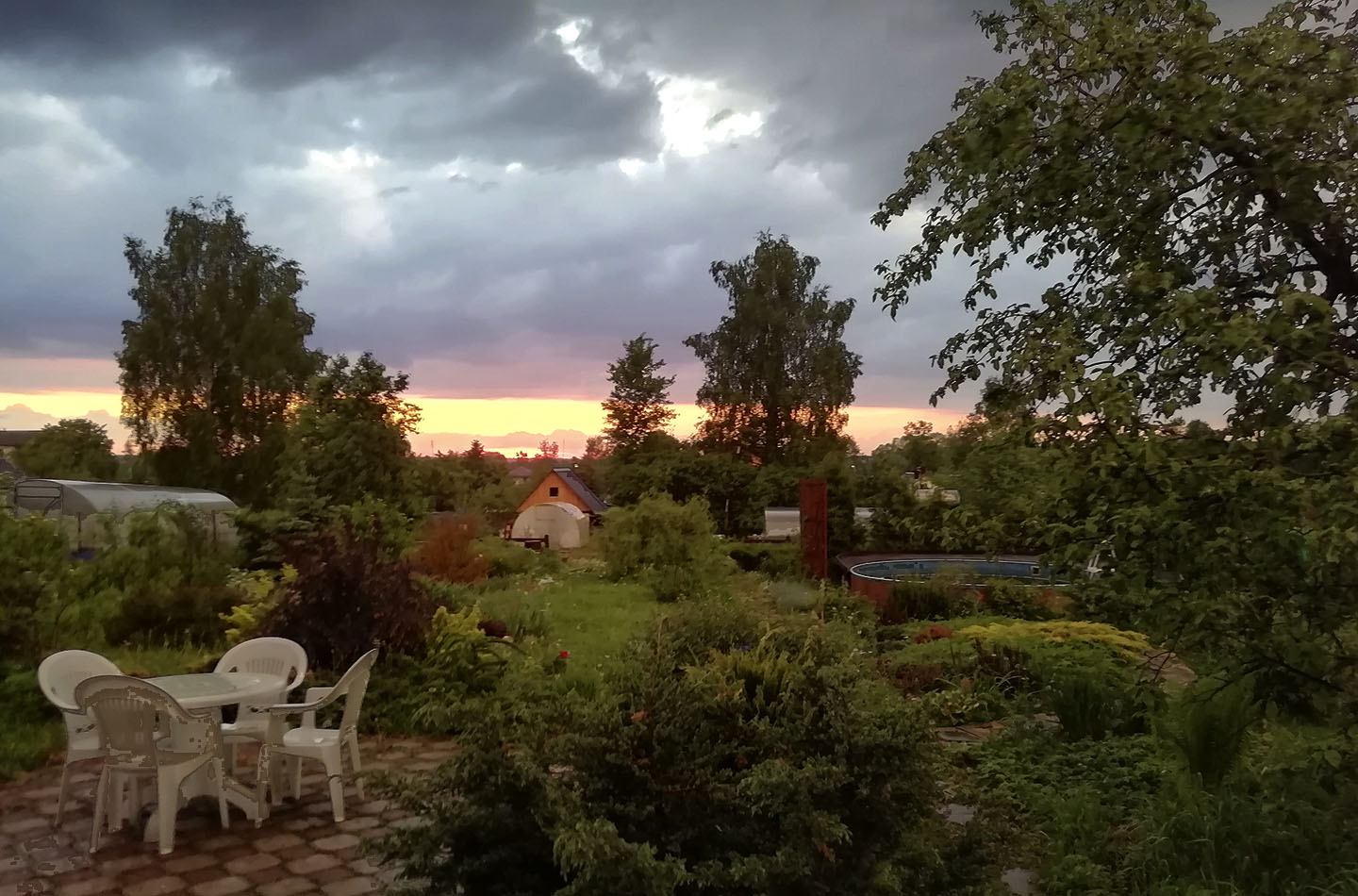 Il tramonto