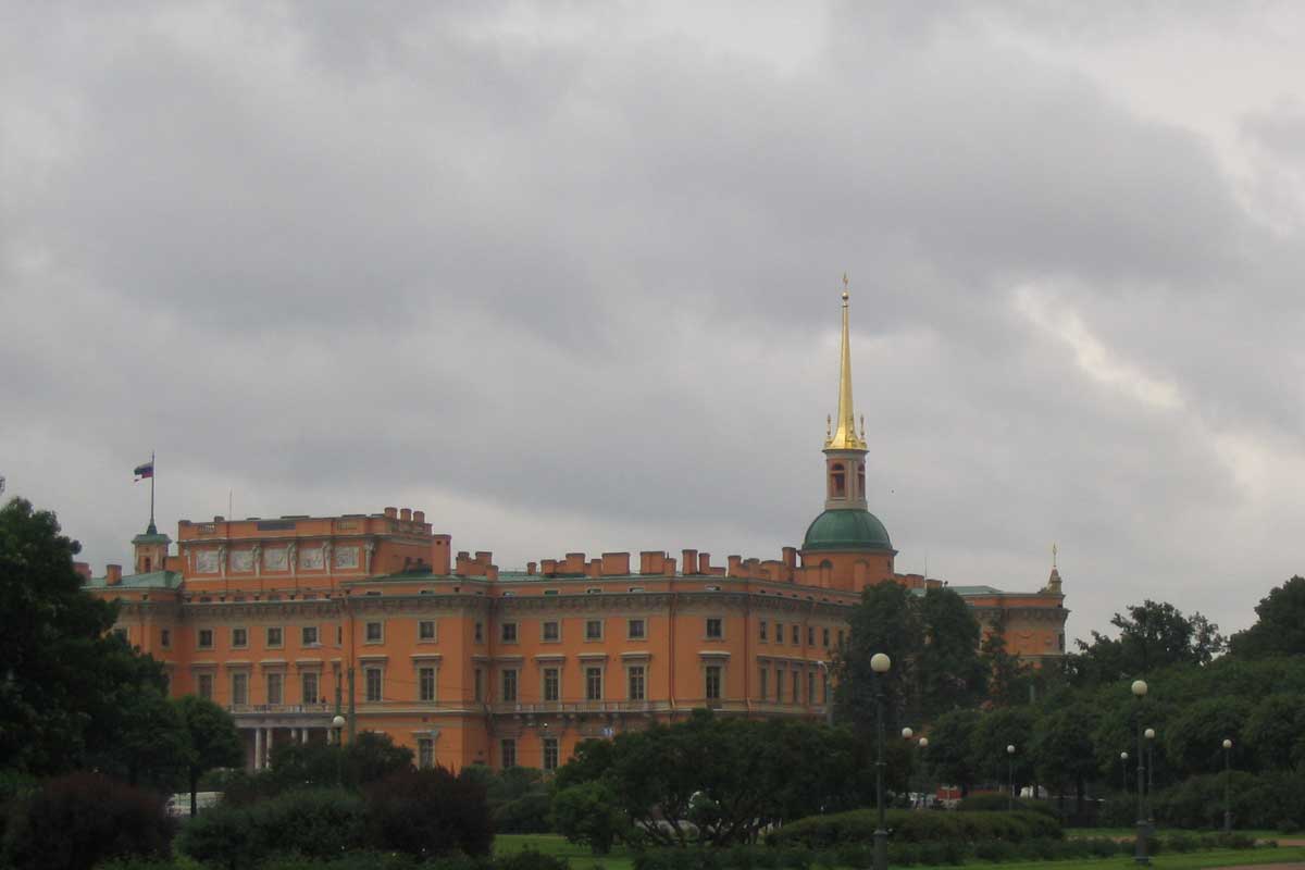 Il Castello di  Michele – il posto dell'omicidio dell'Imperatore Pablo I