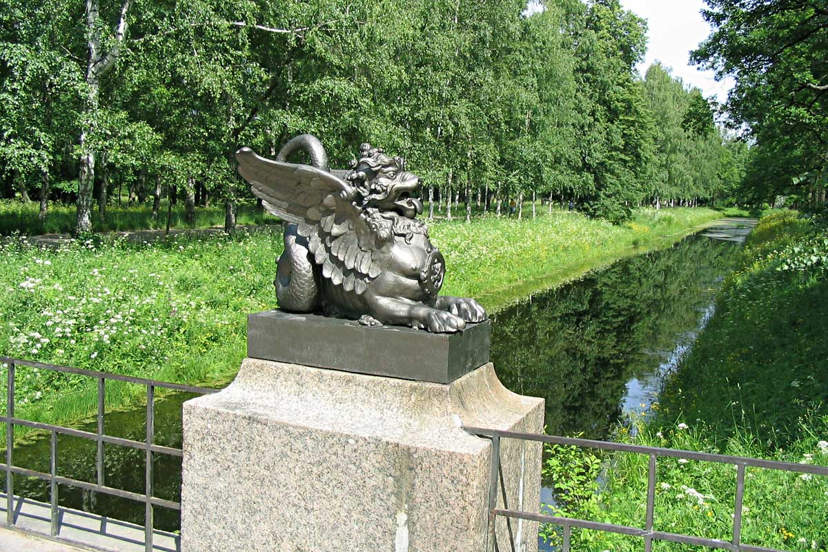 Pushkin. The Dragon bridge