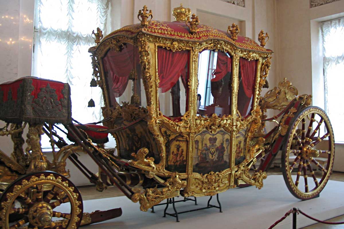 The Hermitage. The parade coach